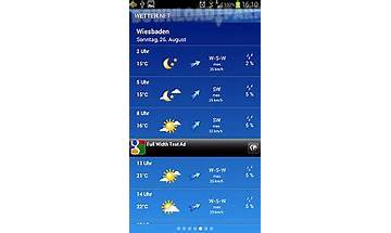 wetter.net for Android - Download the APK from Habererciyes
